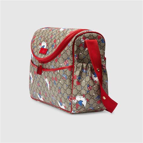 gucci duck diaper bag